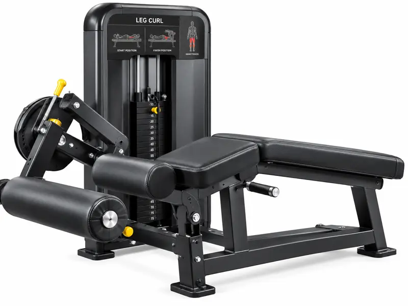 Leg curl at Xavion Fitness Studio, Thindal, Erode